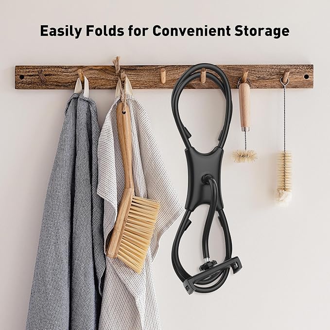 AboveTEK iPad Holder for Bed, Adjustable Tablet Bed Stand Mount, 360° Hands-Free Kindle Holder for Reading in Bed, Compatible w/ 4.7"-15.6" Tablets/iPads/Kindles/Phones/Samsung - Durable & Flexible