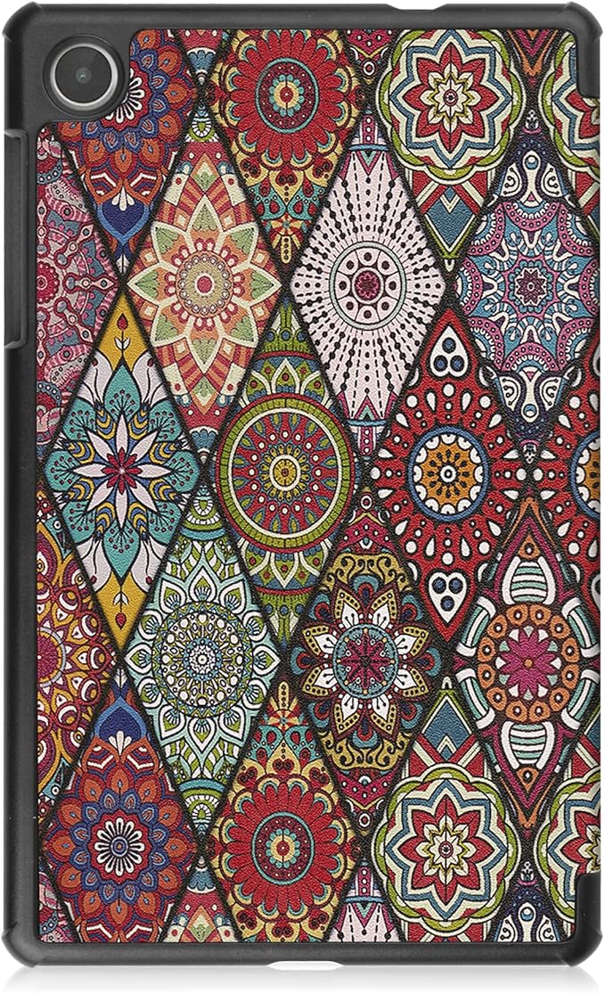 Case for Lenovo Tab M8 4th Gen 2023, Folding Folio Ultra-Thin PU Leather Stand Case Cover for Lenovo Tab M8 4th Gen TB-300FU Mandala