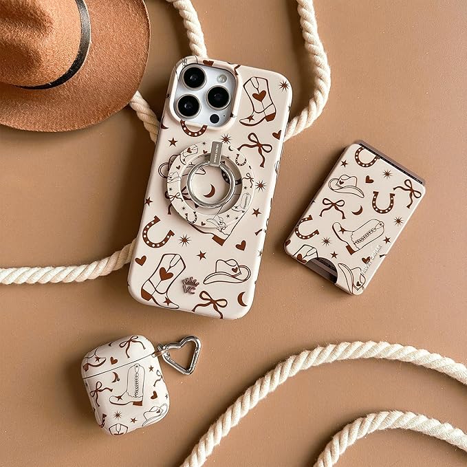 VELVET CAVIAR Case for iPhone 17 Air | Compatible with MagSafe | 10ft Drop Tested | Protective Designer Cases | Western Rodeo Drive