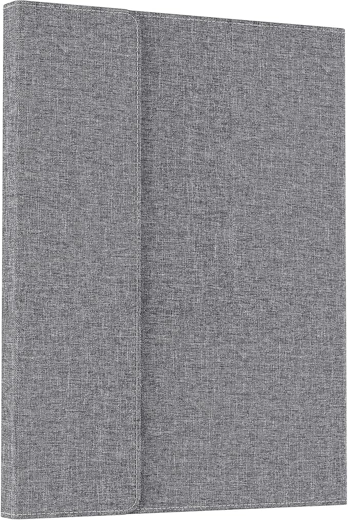 Tablet Case for 2025 New Microsoft Surface Pro 1st Edition 12-inch, PU Leather & Hard Shell Laptop Protective Cover with Multi-Angle Built-in Kickstand & Pen Holder (Grey)