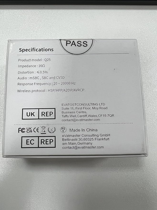 KT1 Wireless Earbuds, Sports Bluetooth Headphones, 120Hrs Playtime Ear Buds for Small Ear, IPX7 Waterproof Running Headphones, Deep Bass, Over Ear Sport Wireless Bluetooth Earphones for Android iOS