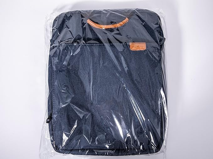 MoKo 13.3-14 Inch Laptop Sleeve Bag Fits Macbook Pro 13" M2 2022/Pro M1 Pro/M1 Max 14.2 2021, Macbook Air 13.6" M2 2022, Tab S8 Ultra 14.6", Handle Carrying Case with Shoulder Strap, Indigo