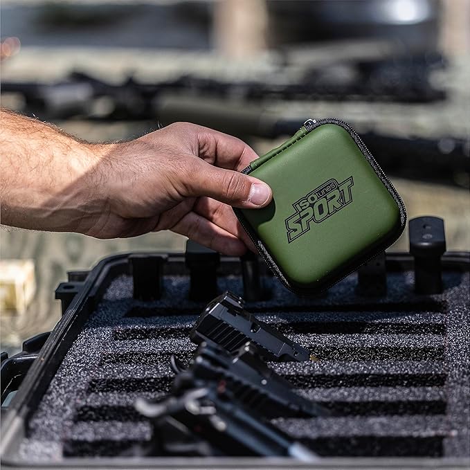 ISOtunes Sport Advance BT Shooting Earbuds: Tactical Bluetooth Hearing Protection (OD Green)